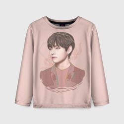 Детский лонгслив 3D Kim Taehyung