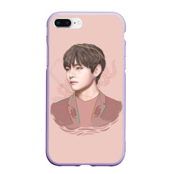 Чехол для iPhone 7Plus/8 Plus матовый Kim Taehyung