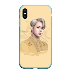 Чехол для iPhone XS Max матовый Park Jimin