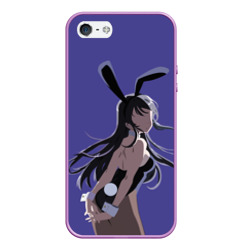 Чехол для iPhone 5/5S матовый Маи Сакурадзима Mai Sakurajima Bunny girl senpai