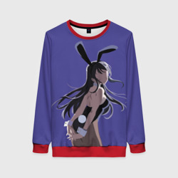 Женский свитшот 3D Маи Сакурадзима Mai Sakurajima Bunny girl senpai