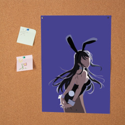 Постер Маи Сакурадзима Mai Sakurajima Bunny girl senpai - фото 2