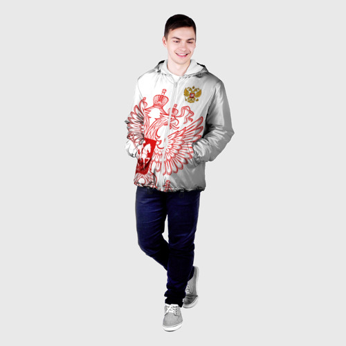 Мужская куртка 3D Россия, цвет 3D печать - фото 3