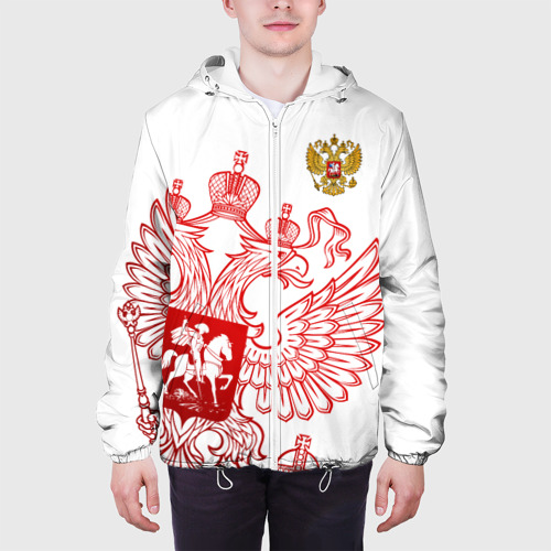 Мужская куртка 3D Россия, цвет 3D печать - фото 4
