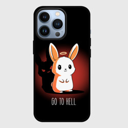 Чехол для iPhone 13 Pro Go to hell