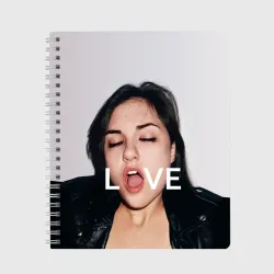 Тетрадь Sasha Grey love