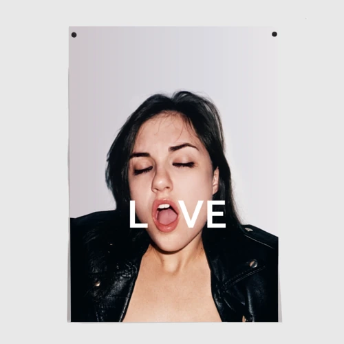 Постер Sasha Grey love