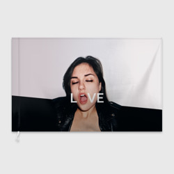 Флаг 3D Sasha Grey love