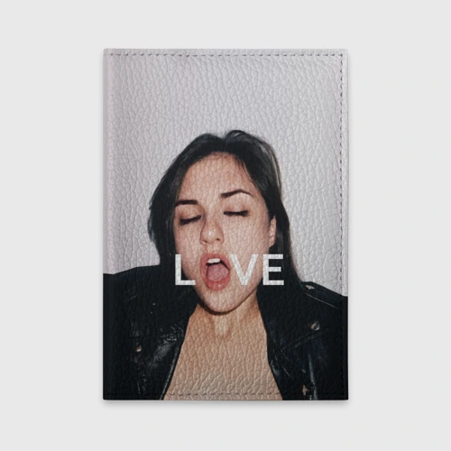Обложка для автодокументов Sasha Grey love