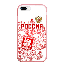 Чехол для iPhone 7Plus/8 Plus матовый Россия