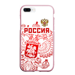 Чехол для iPhone 7Plus/8 Plus матовый Россия