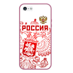 Чехол для iPhone 5/5S матовый Россия