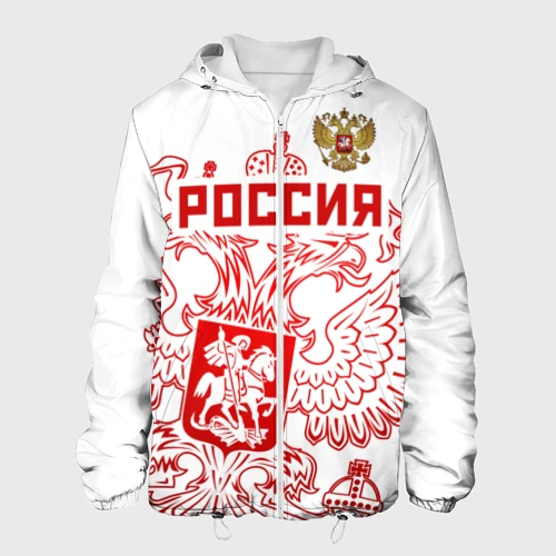 Мужская куртка 3D Россия