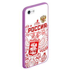 Чехол для iPhone 5/5S матовый Россия - фото 2