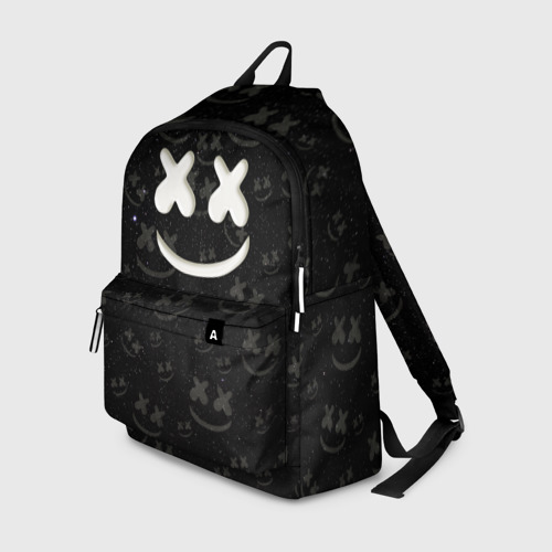 Рюкзак с принтом Marshmello Cosmos pattern, вид спереди №1