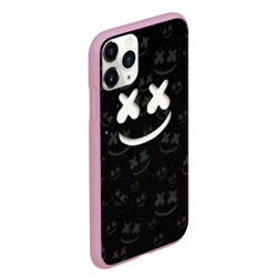 Чехол для iPhone 11 Pro Max матовый Marshmello Cosmos pattern - фото 2