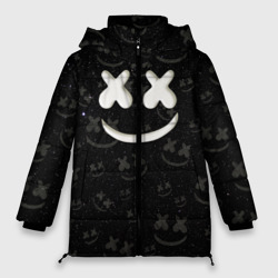 Женская зимняя куртка Oversize Marshmello Cosmos pattern