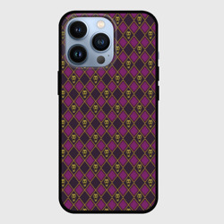 Чехол для iPhone 13 Pro Killer Queen бордовый паттерн