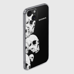 Чехол для iPhone 15 силиконовый с защитой камеры Iron Maiden - фото 2