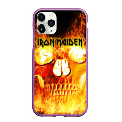 Чехол для iPhone 11 Pro Max матовый Iron Maiden