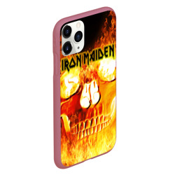 Чехол для iPhone 11 Pro матовый Iron Maiden - фото 2