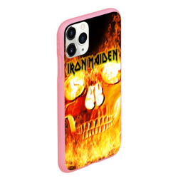 Чехол для iPhone 11 Pro Max матовый Iron Maiden - фото 2