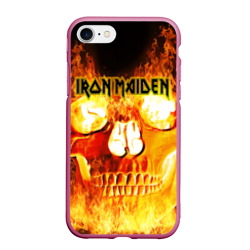 Чехол для iPhone 7/8 матовый Iron Maiden