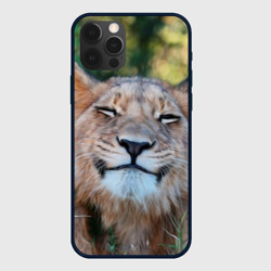 Чехол для iPhone 12 Pro Улыбка львицы