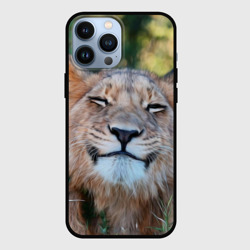 Чехол для iPhone 13 Pro Max Улыбка львицы