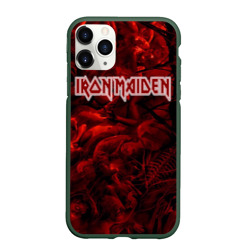 Чехол для iPhone 11 Pro матовый Iron Maiden