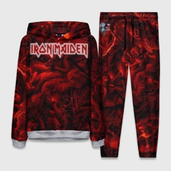 Женский костюм с толстовкой 3D Iron Maiden