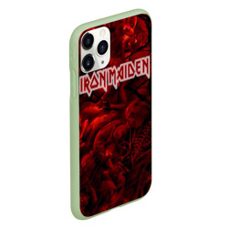 Чехол для iPhone 11 Pro матовый Iron Maiden - фото 2