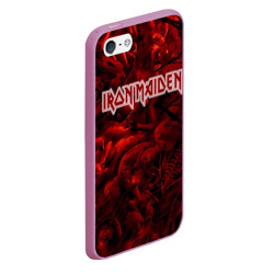 Чехол для iPhone 5/5S матовый Iron Maiden - фото 2