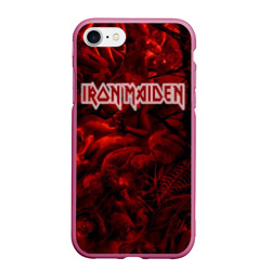 Чехол для iPhone 7/8 матовый Iron Maiden