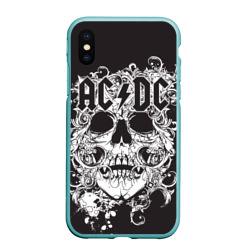 Чехол для iPhone XS Max матовый AC/DC