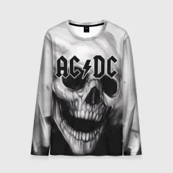 Мужской лонгслив 3D AC/DC