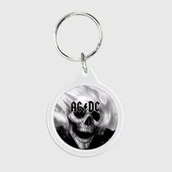 Брелок круглый AC/DC