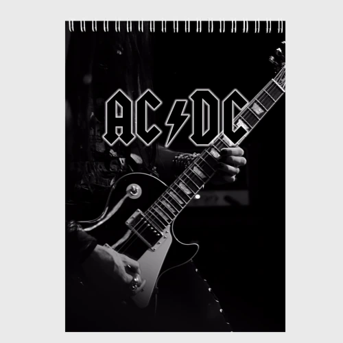 Скетчбук AC/DC