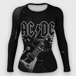 Женский рашгард 3D AC/DC