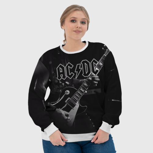 Женский свитшот 3D AC/DC - фото 6