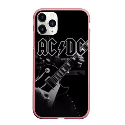 Чехол для iPhone 11 Pro Max матовый AC/DC