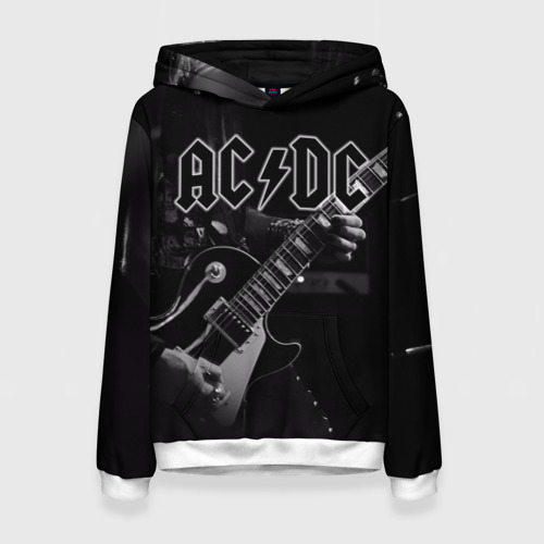 Женская толстовка 3D AC/DC, цвет 3D печать