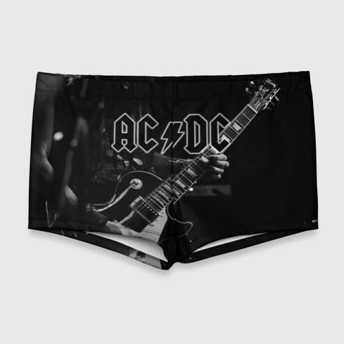 Мужские купальные плавки 3D AC/DC
