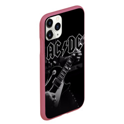 Чехол для iPhone 11 Pro Max матовый AC/DC - фото 2