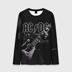 Мужской лонгслив 3D AC/DC