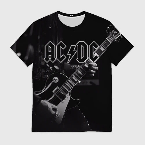 Мужская футболка 3D AC/DC