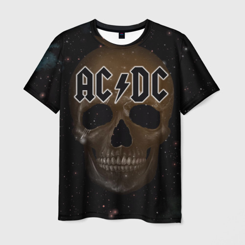 Мужская футболка 3D AC/DC Фото 01 Мужская футболка 3D AC/DC Фото 01