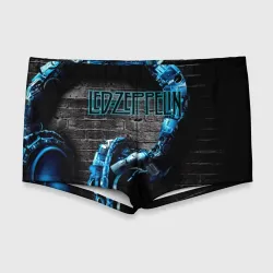 Мужские купальные плавки 3D Led Zeppelin