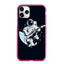 Чехол для iPhone 11 Pro Max матовый Space rock