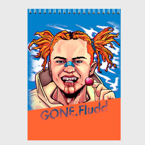 Скетчбук Gone.Fludd art, цвет белый